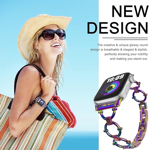 Miniatura 2 de Miimall Compatible con correas de Apple Watch de 1.929 in, 1.811 in, 1.772 in, 1.732 in, 1.654 in, Ultra 2Ultra SE 2SE Series 10 9 8 7 6 5 4 3 2 1