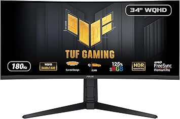 ASUS TUF Gaming VG34VQL3A écran gaming incurvé 34" WQHD 180Hz - photo 1