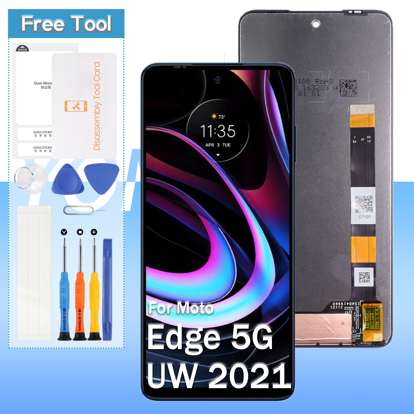 Amazon.com: (Original) Screen Replacement for Motorola Moto Edge