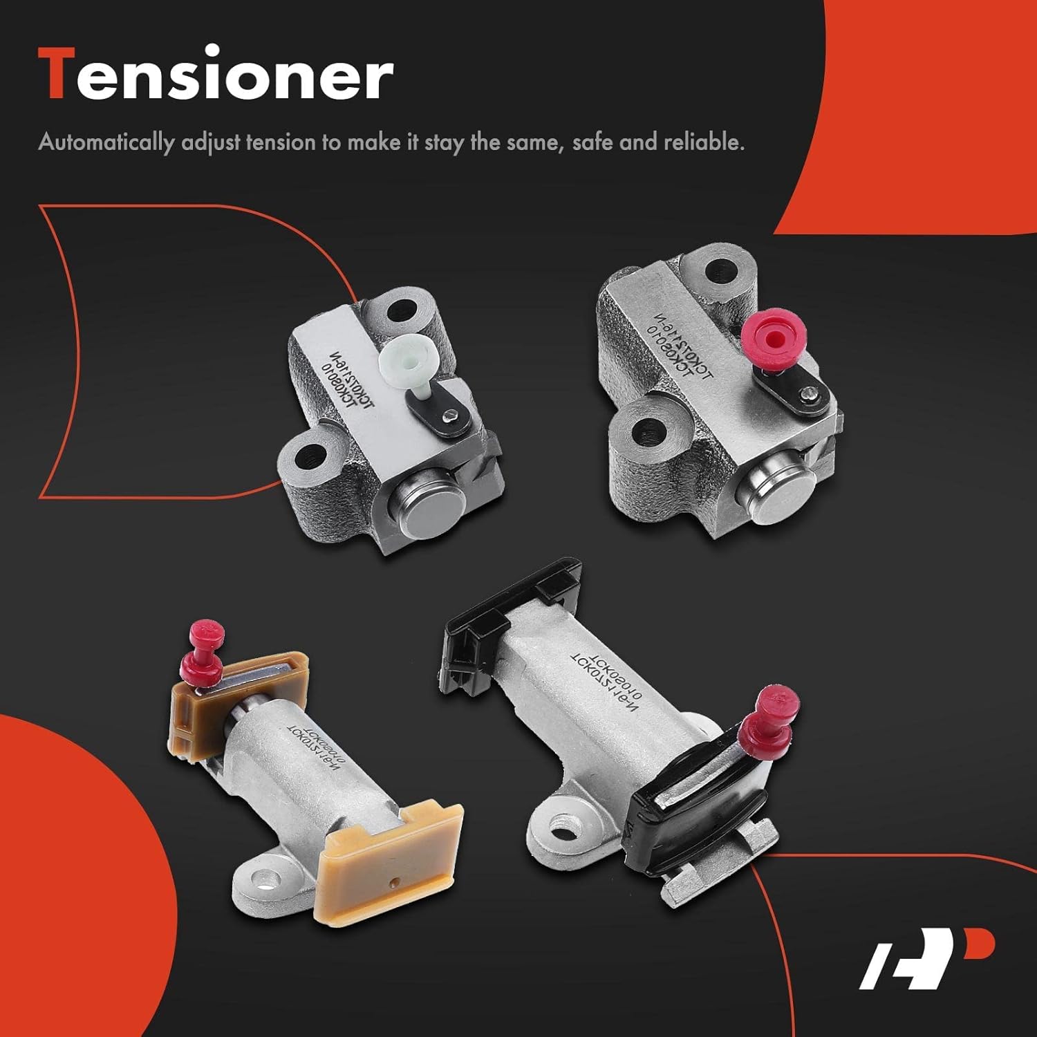 A-Premium Engine Timing Chain Kit W/Tensioner & More [fits DOHC, 8Cyl 5.7L, 3UR-FE] Compatible with Lexus LX570 09-11, LX570 13-16 & Toyota Land Cruiser, Sequoia 2009-2017, Tundra 2009-2017