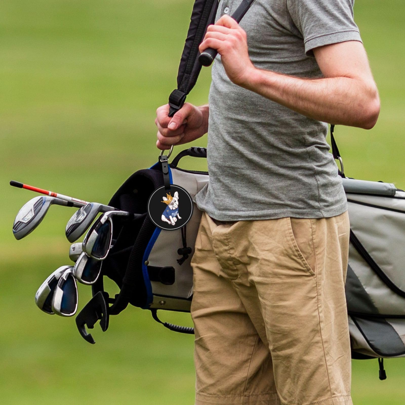 Amazon.co.jp: ゴルフティーベルトクリップ クラウン フレンチ