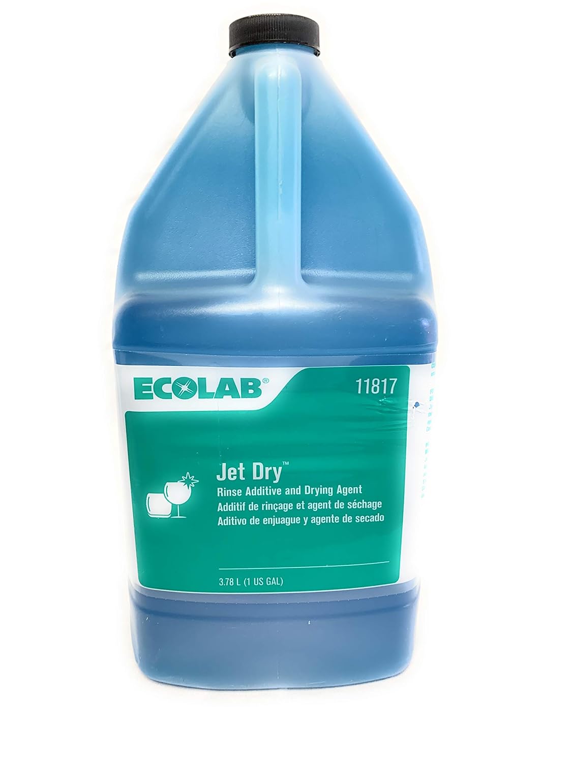 Ecolab JET DRY Dish Washware Rinse Additive Drying Agent 1 Gallon