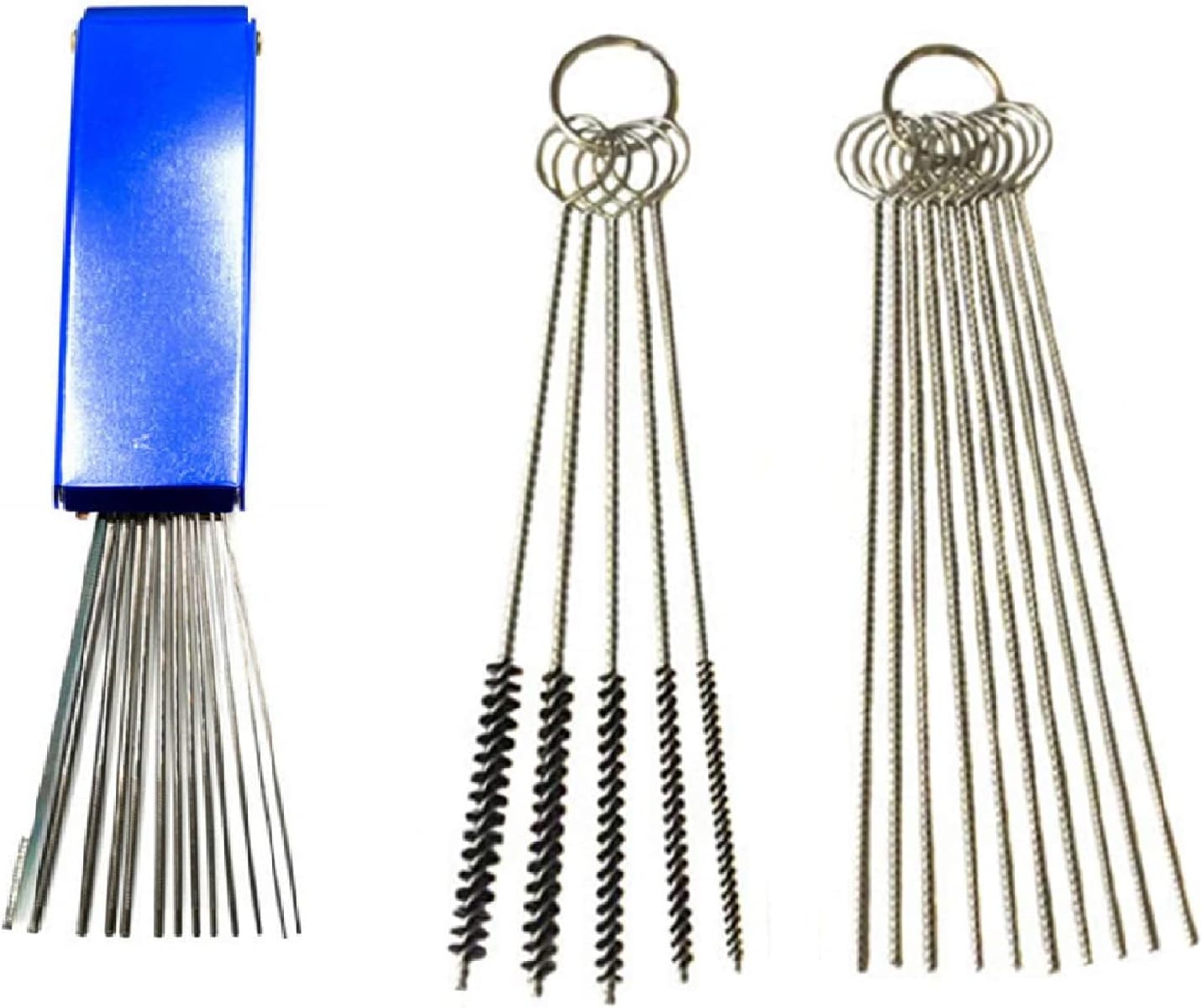 Carburettor Cleaner MultiSize Cleaning Wires Set Includes 5 Nylon