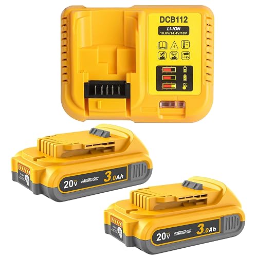 TENMOER 2-Pack Compatible Dewalt Max Battery product photo (Cordless Tool Kits) — ScooterReviewPro review