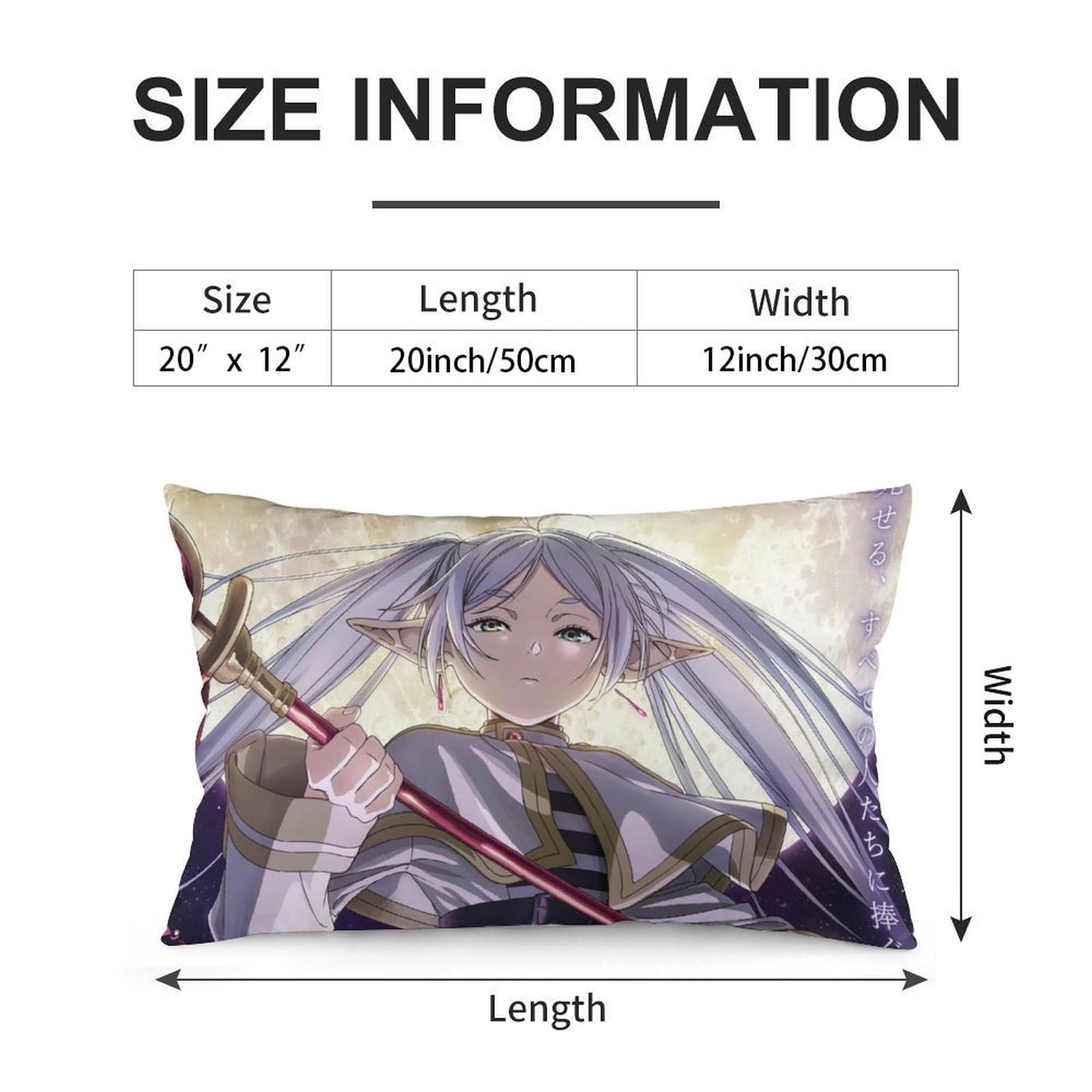 Amazon.co.jp: 葬送のフリーレンクッションカバークッションカバー 20