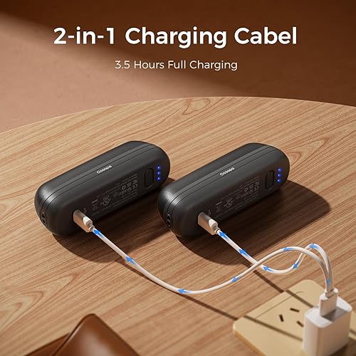 Miniatura 6 de OCOOPA Calentadores de manos recargables, paquete de 2, calentadores de manos magnéticos eléctricos de 5200 mAh, calentador de bolsillo portátil,