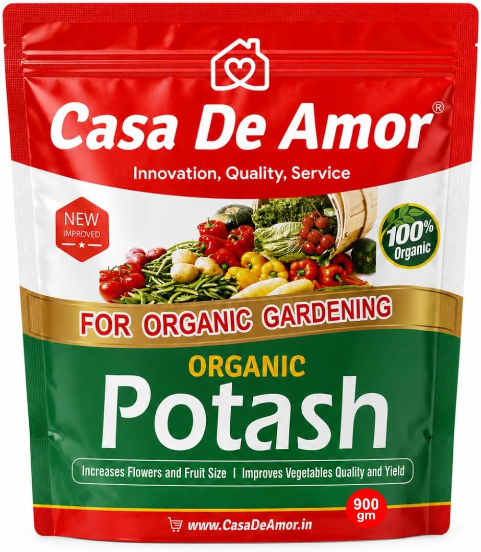 Casa De Amor Organic Potash Essential Fertilizer, 900 gm