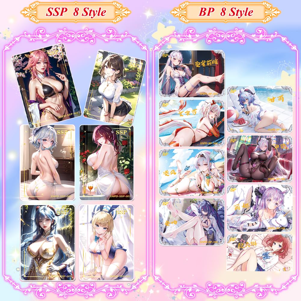 KUPAIDE Halloween Night - 1 Box, MEIKA Series TCG Anime Girl Cards Collection (WSJZY)