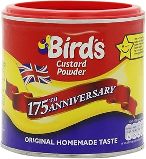 Bird's Custard Powder, 10.6-Ounce Canisters (Pack of 6)