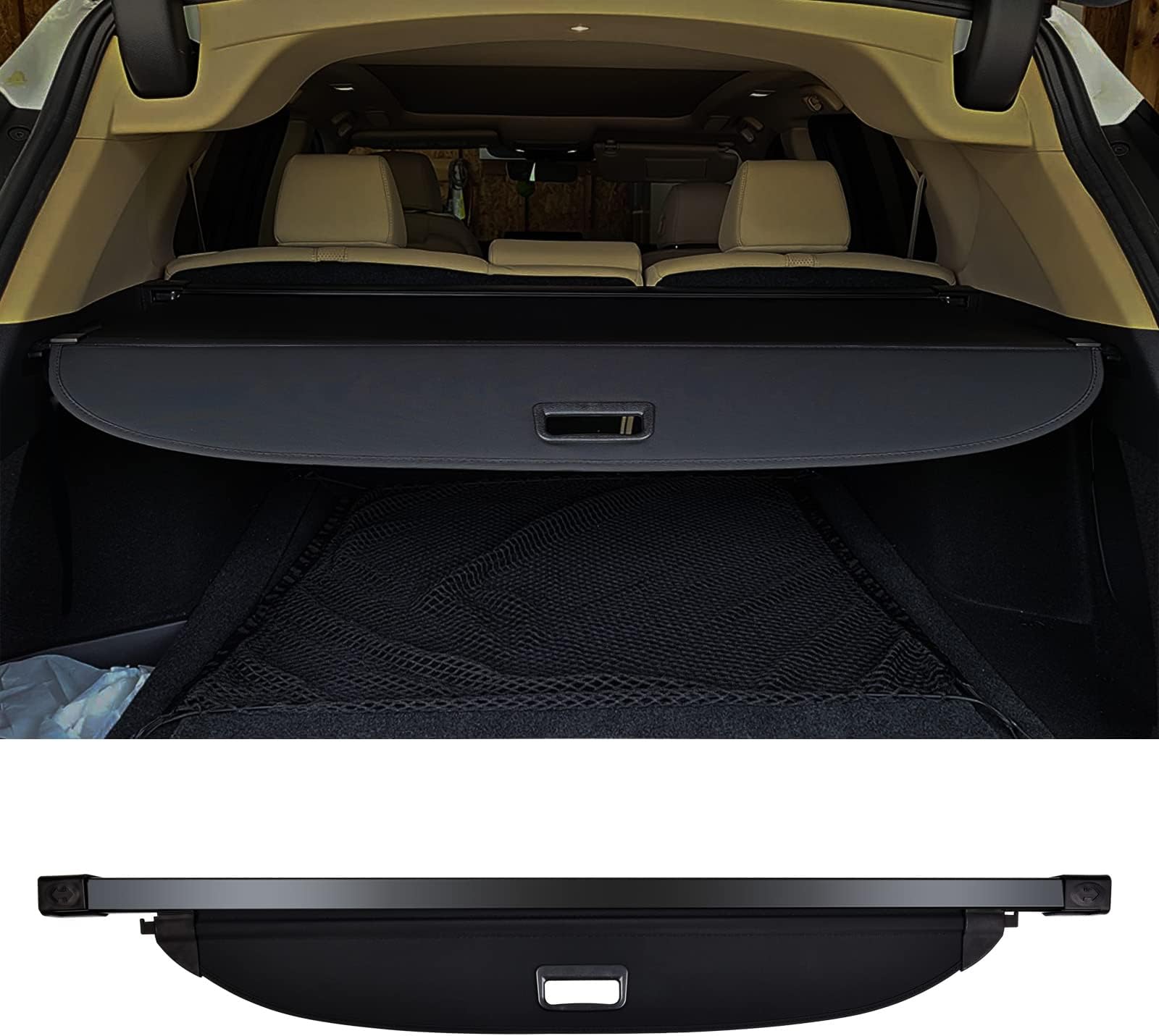 Naibeve Trunk Cargo Cover for Hyundai Tucson 2022 2023 2024 for Hyundai