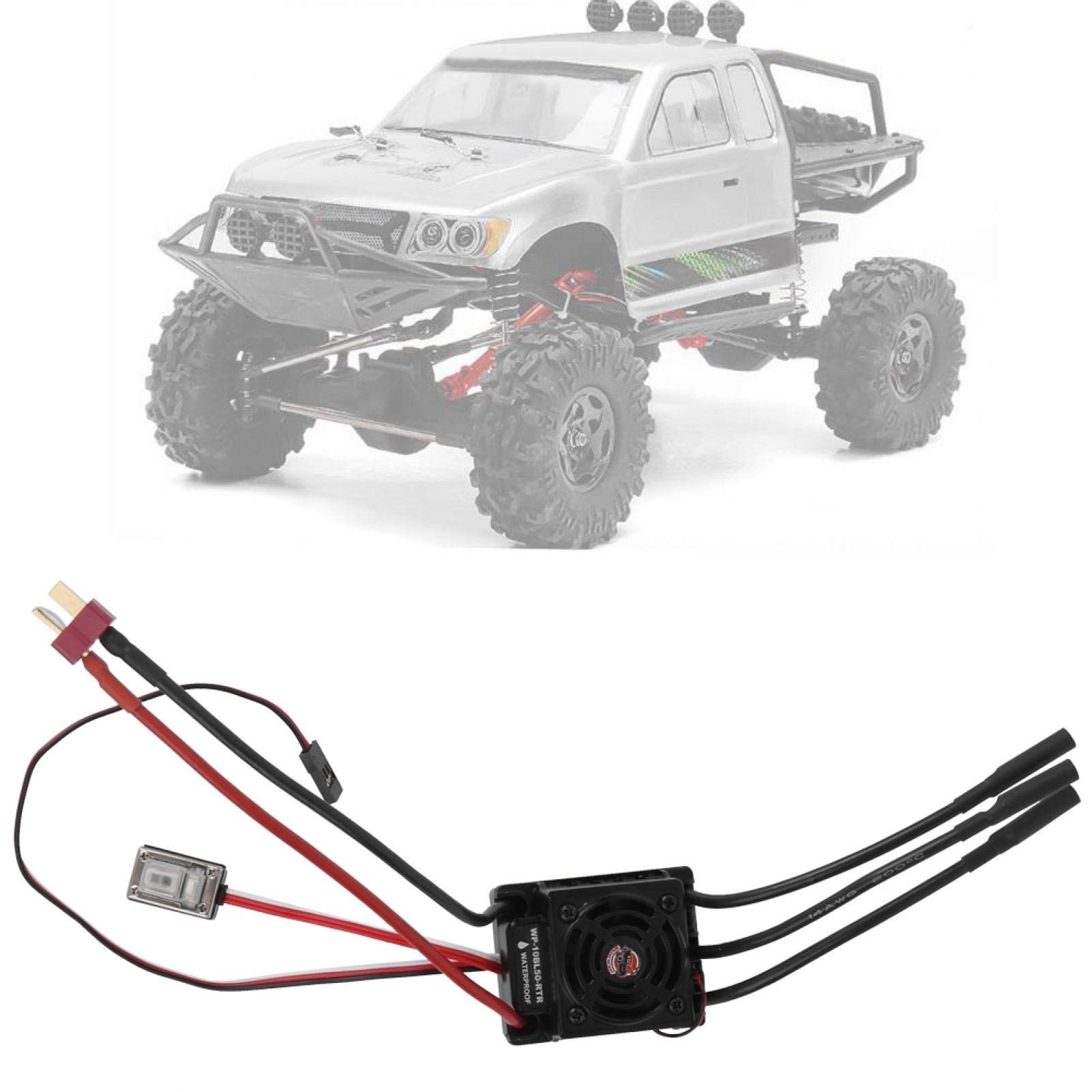 Demeras ESC Brushless 50A/300A Impermeabile RC Auto ESC Regolatore di velocità elettronico adatto per REMO RC Car 1035 1073-SJ 1093-ST 1071-SJ