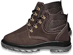 Bota Botina calçado de Segurança Trabalho Nobuck Unissex Bidensidade Ca Epi (42)