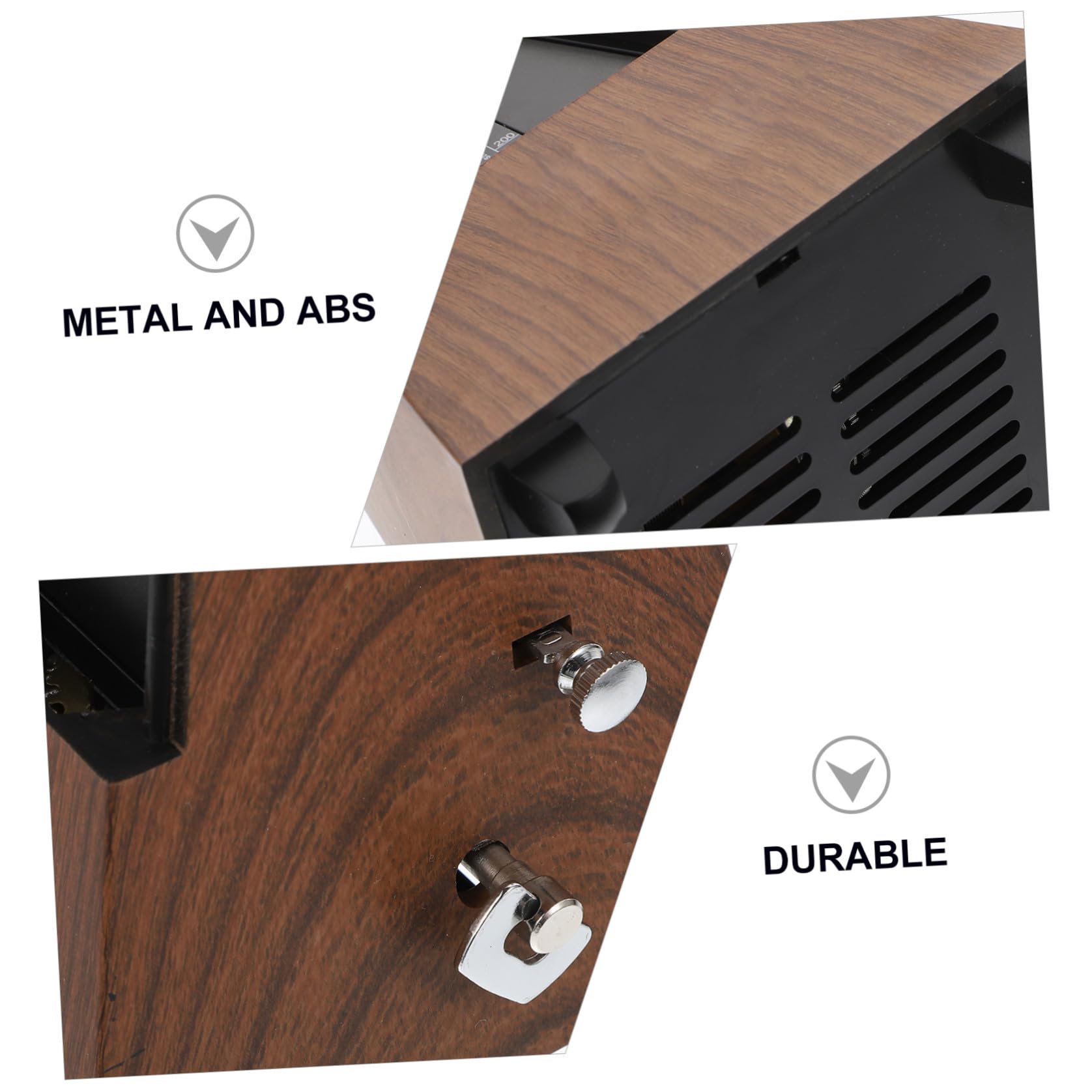 POPETPOP Metrónomo Mecánico de Madera para Principiantes Accesorio Musical para Guitarra Violín Piano y Práctica de Instrumentos