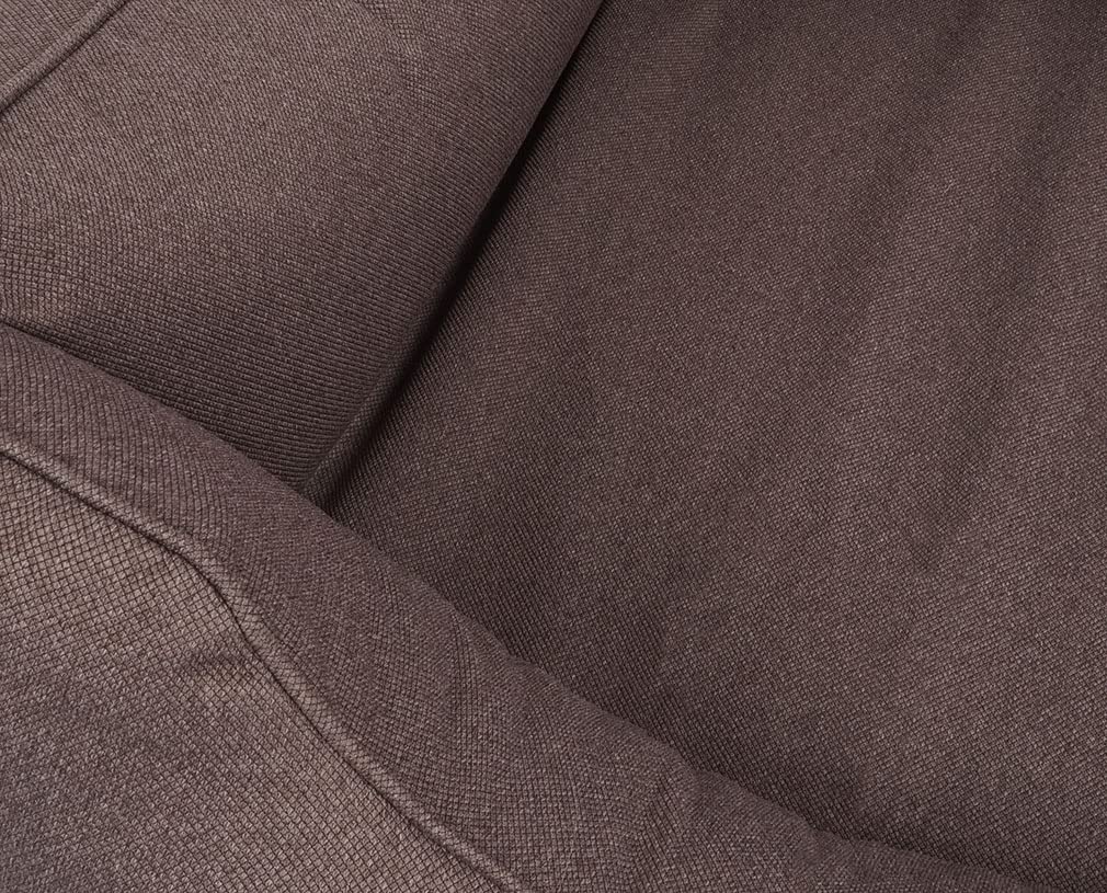 Knuffelwuff Cama ortopédica Impermeable para Perros León de Terciopelo con carácter de Tejido a Mano XL 105 x 75 cm Gris Marrón