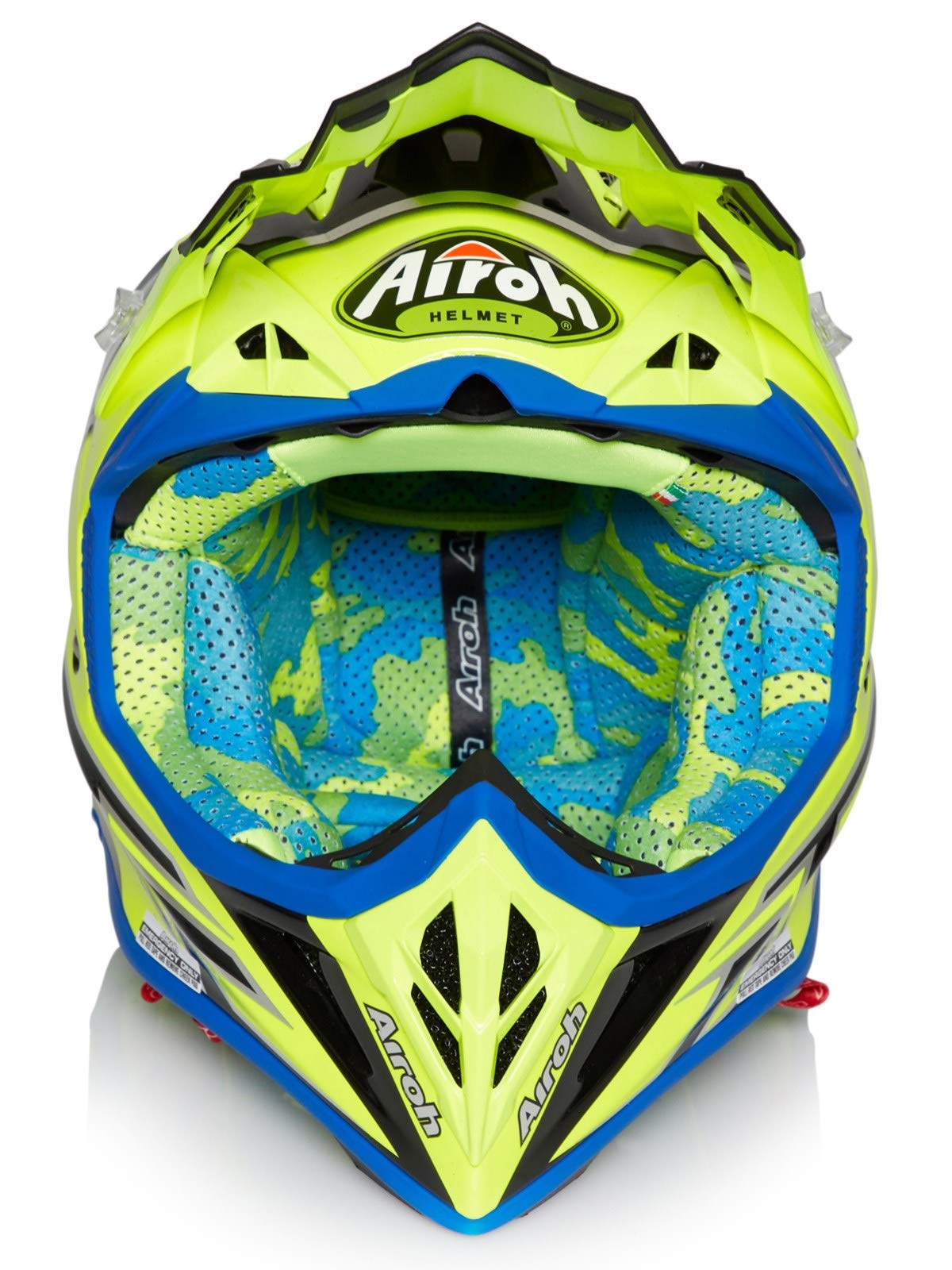 ムト・アシロギ Airoh AVIATOR 2.2 CAIROLI MANTOVA GLOSS TG M : Amazon.pl