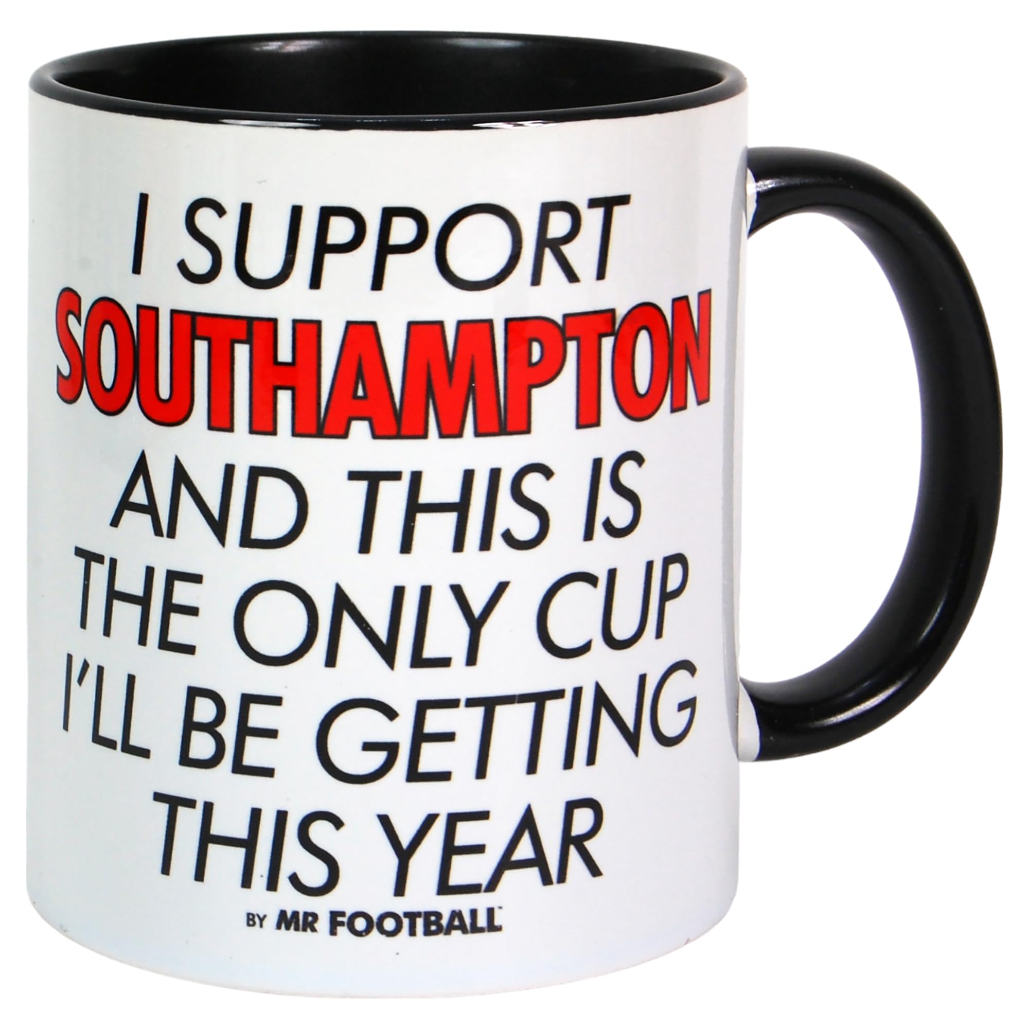 BomblightersBomblighters I Support Southampton and This is only Cup Football Mug - Merchandise Gift for Fan, Ceramic, 250ml