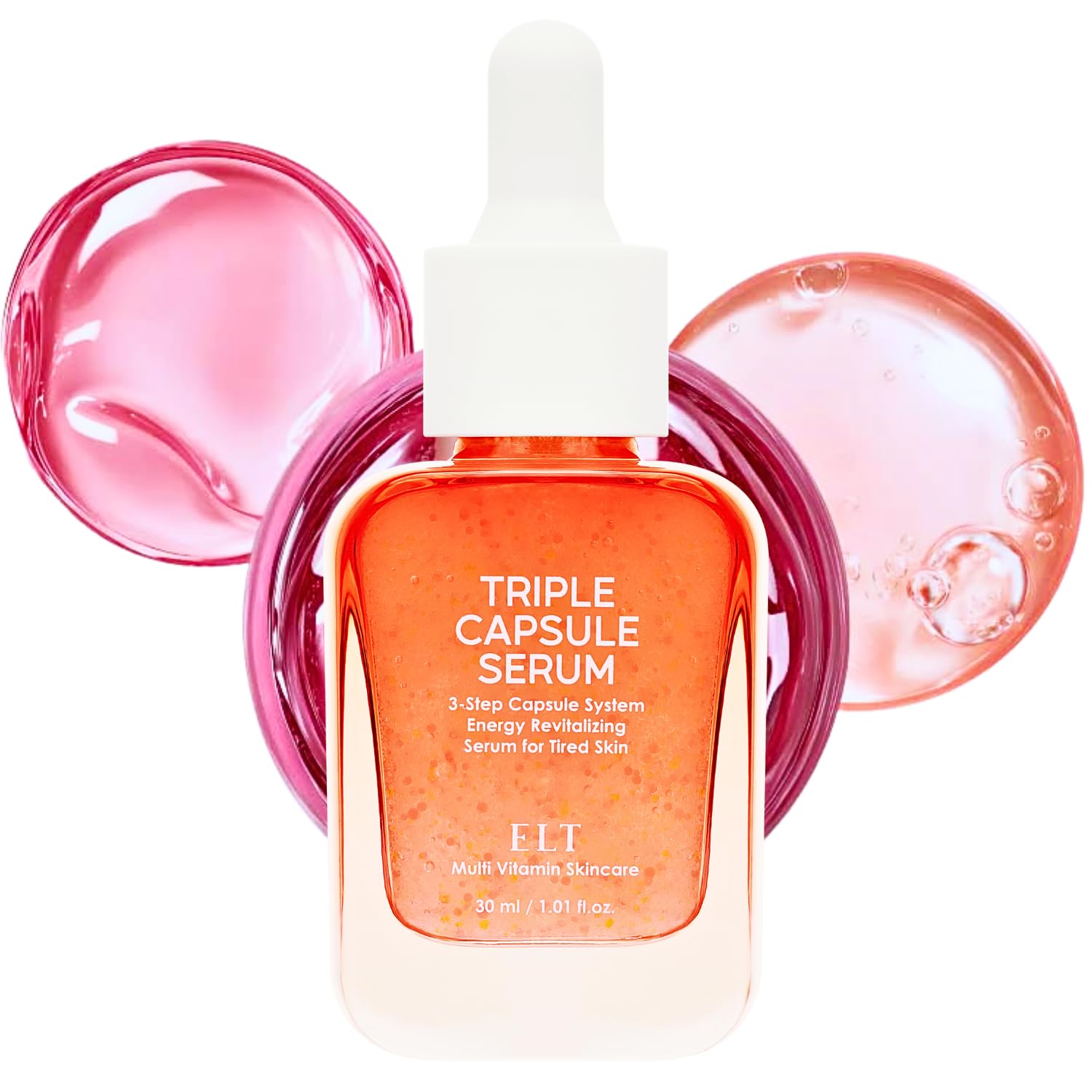 Amazon.com: ELT Triple Capsule Face Serum - Korean Hydrating