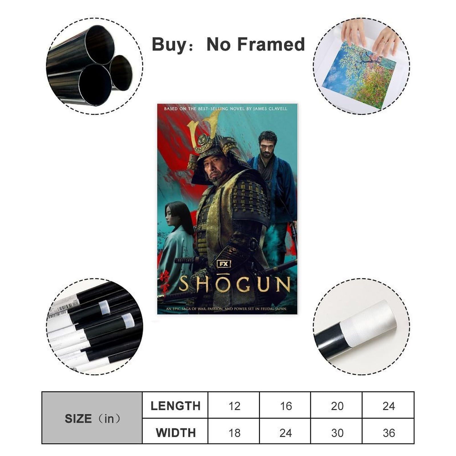 Shogun TV-Serie (2024) Action-Thriller-Abenteuer Full HD DVD