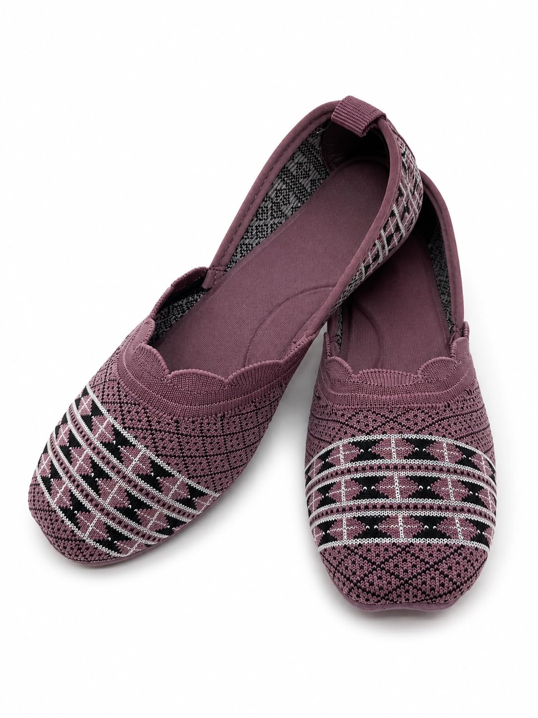 Raja Babu Women’s Ethnic Belly Shoes | Lightweight & Trendy Flats with Soft Cushioned Sole for Daily, Office (Onion) Peach-image-43