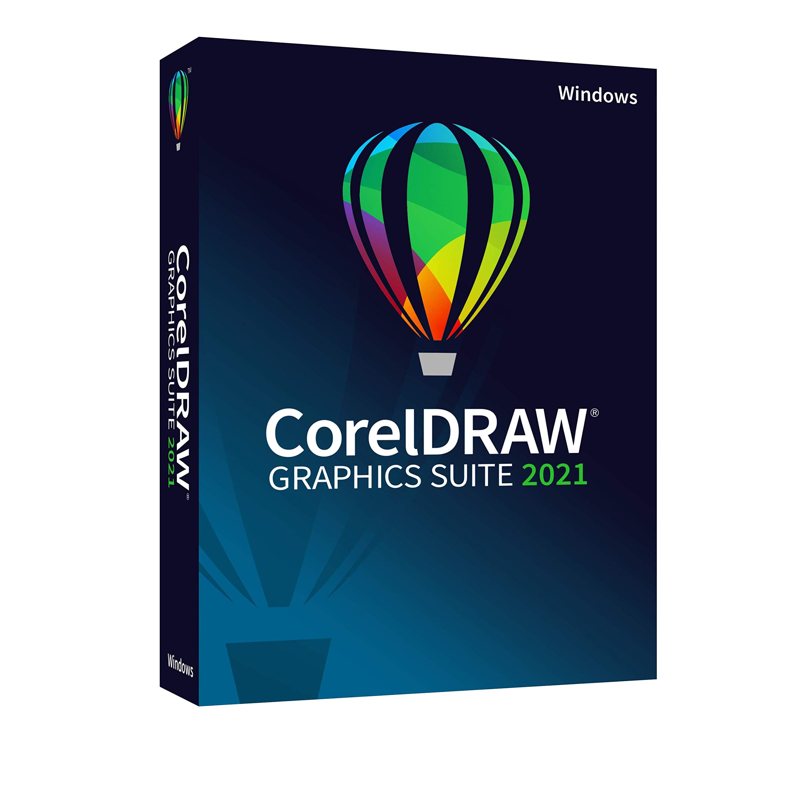 Corel DRAW Graphics Suite 2021 Grafikdesign-Software Vektor-Illustration Layout Bildbearbeitung Dauerlizenz Windows