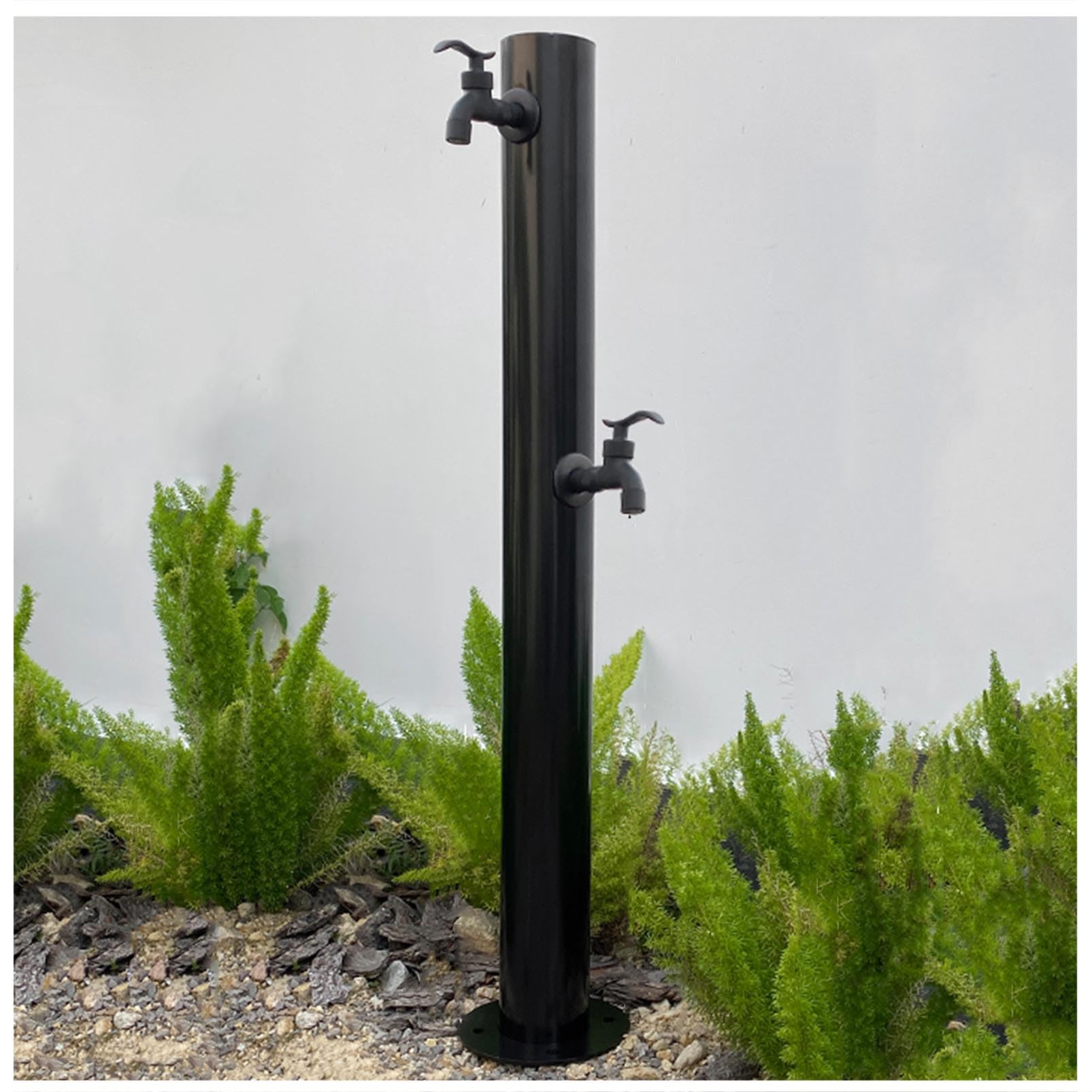 BHGFYXBS Freestanding Outdoor Water Column Garden Faucet With 2 Faucets, Antifreeze Water Fountain Post For Efficient Irrigation And Garden Use,Style 1