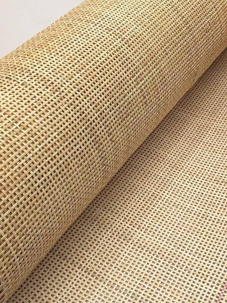 MetrocaneWorks Natural Cane Webbing Roll, Square Mesh Woven Rattan Sheet, 24 Inch Width, for Chair Repair and Furniture Restoration (2ft x 4ft)-image-4