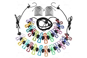 2-Pack Portable Cruise Ship Clothesline