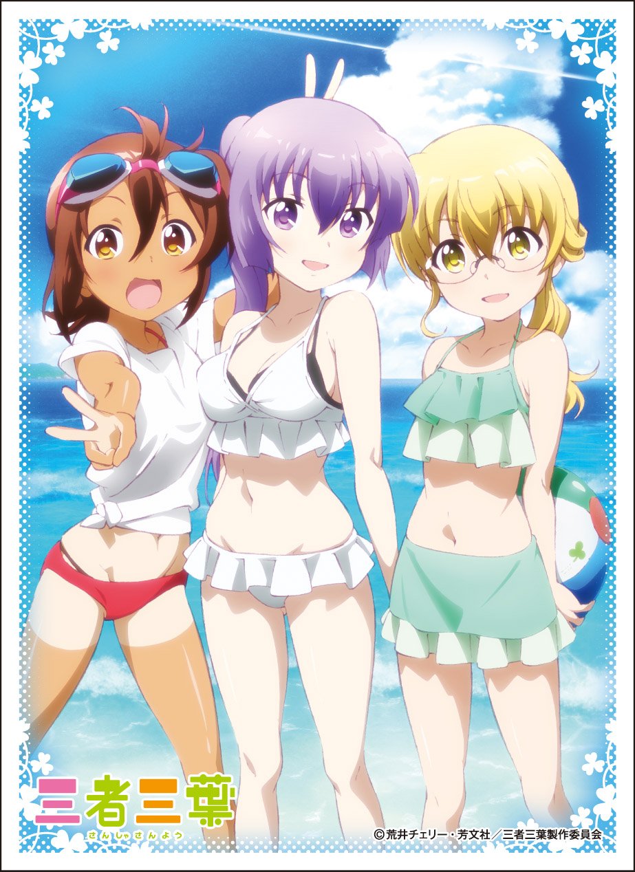 スリーブ 三者三葉 スリーブ 四種類セット Amazon.co.jp: エンスカイ(ENSKY) キャラクタースリーブ 三者三