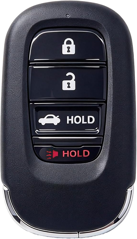 4-Button Smart Key Fob Replacement for Honda Civic Accord 2022-2025 — 사진 1