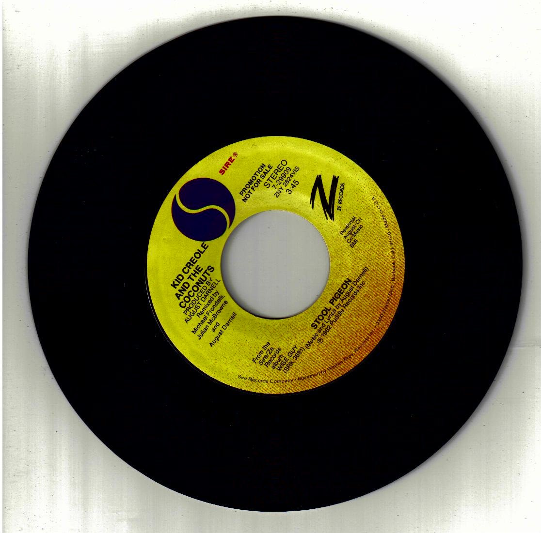 KID CREOLE AND THE COCONUTS KID CREOLE AND THE COCONUTS / Stool