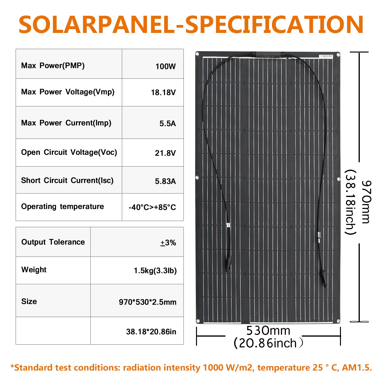 600W ETFE Zestaw elastyczny panel słoneczny 6 szt 100W 12V panel solarny Monokrystaliczny fotowoltaiczny, z kontrolerem ładowania 60A do RV,jachtu, kamper,łodzi, kemping, kabiny,balkonowe