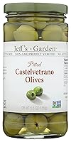 Vista 1 de Jeff's Garden, Olives Green Castelvetrano sin hueso, 5.5 onzas