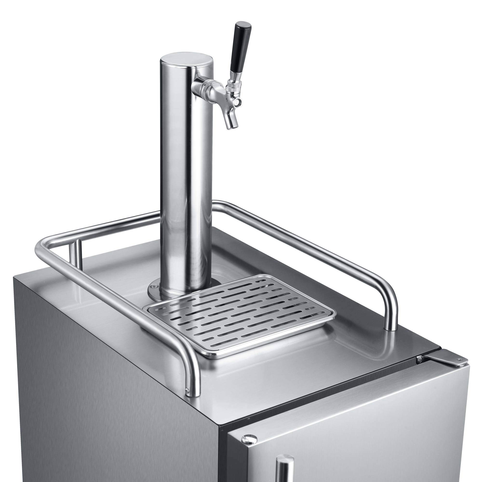 EdgeStar Kc1500ssod 15" Built-In Outdoor Kegerator on Fridge.com - View 3