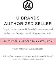 Vista 8 de U Brands Pizarra magnética, 11 x 15.5 pulgadas, sin marco, superficie mate premium, incluye marcador e imán