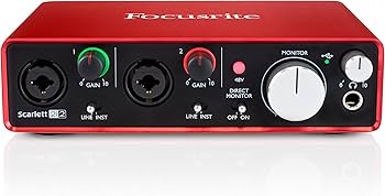 Amazon | Focusrite フォーカスライト オーディオインターフェイス 2