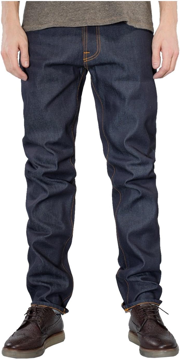 Nudie Jeans Steady Eddie Regular Tapered Fit Jeans DRY COMPACT 30R at