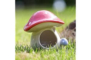 Mushroom-Shaped Hamster Hideout Home