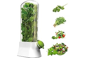 Cápsulas para guardar el cilantro y hierbas frescas