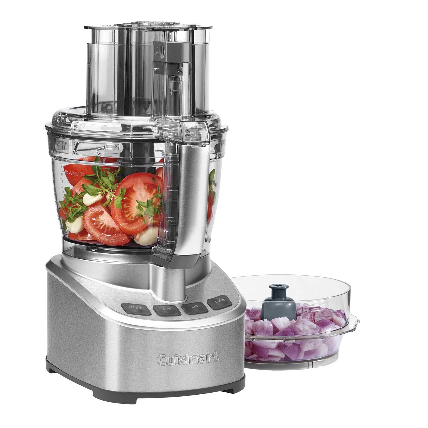 Cuisinart SFP-13 Elemental 13-Cup Food Processor, Stainless Steel, Silver