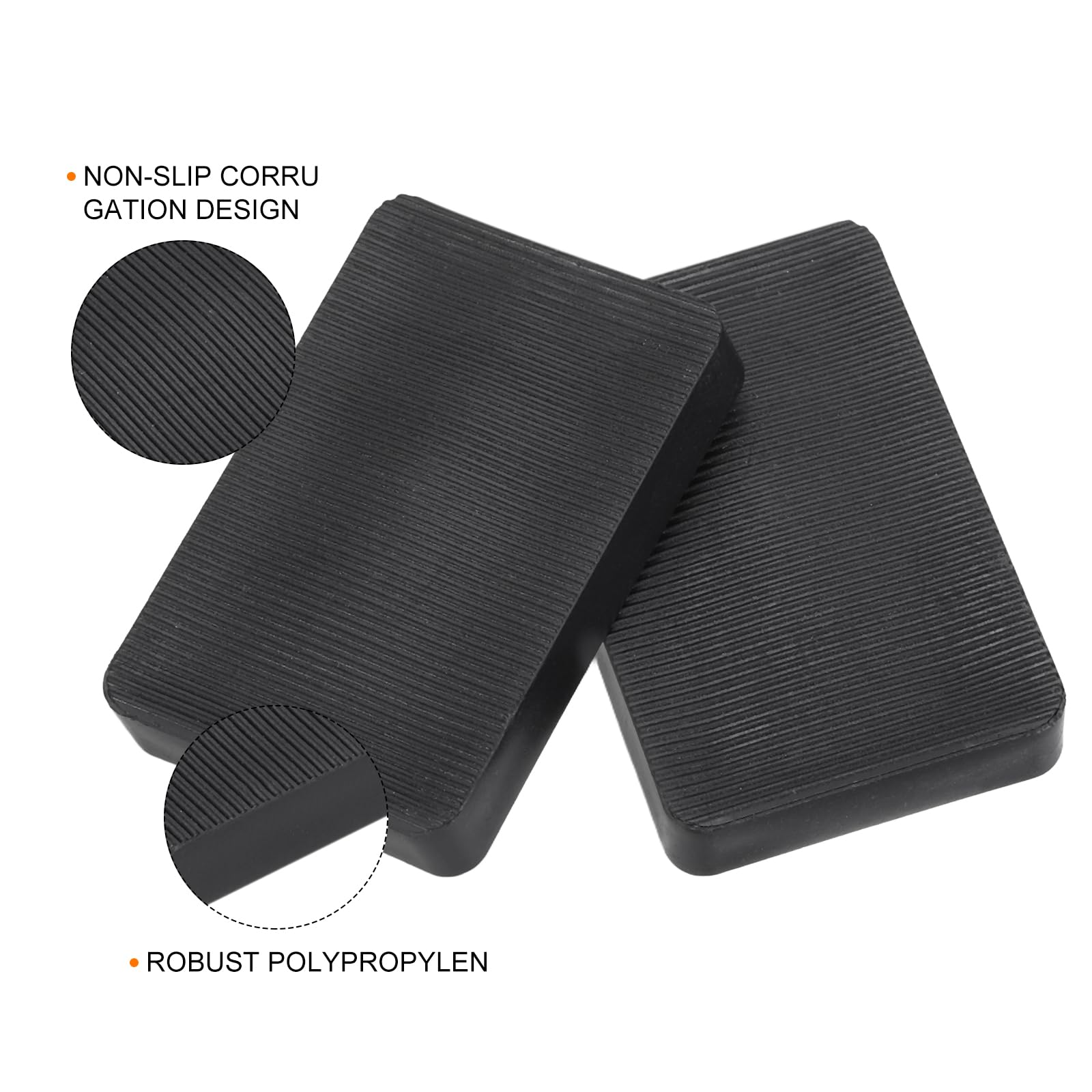 QUARKZMAN 40Pz Spessori In Plastica, 60x40x10mm, Distanziatori, Cunei Per Piastrelle, Piastre Di Livellamento, Cunei, Blocco Distanziatori, Spessori, Distanziatori, Neri