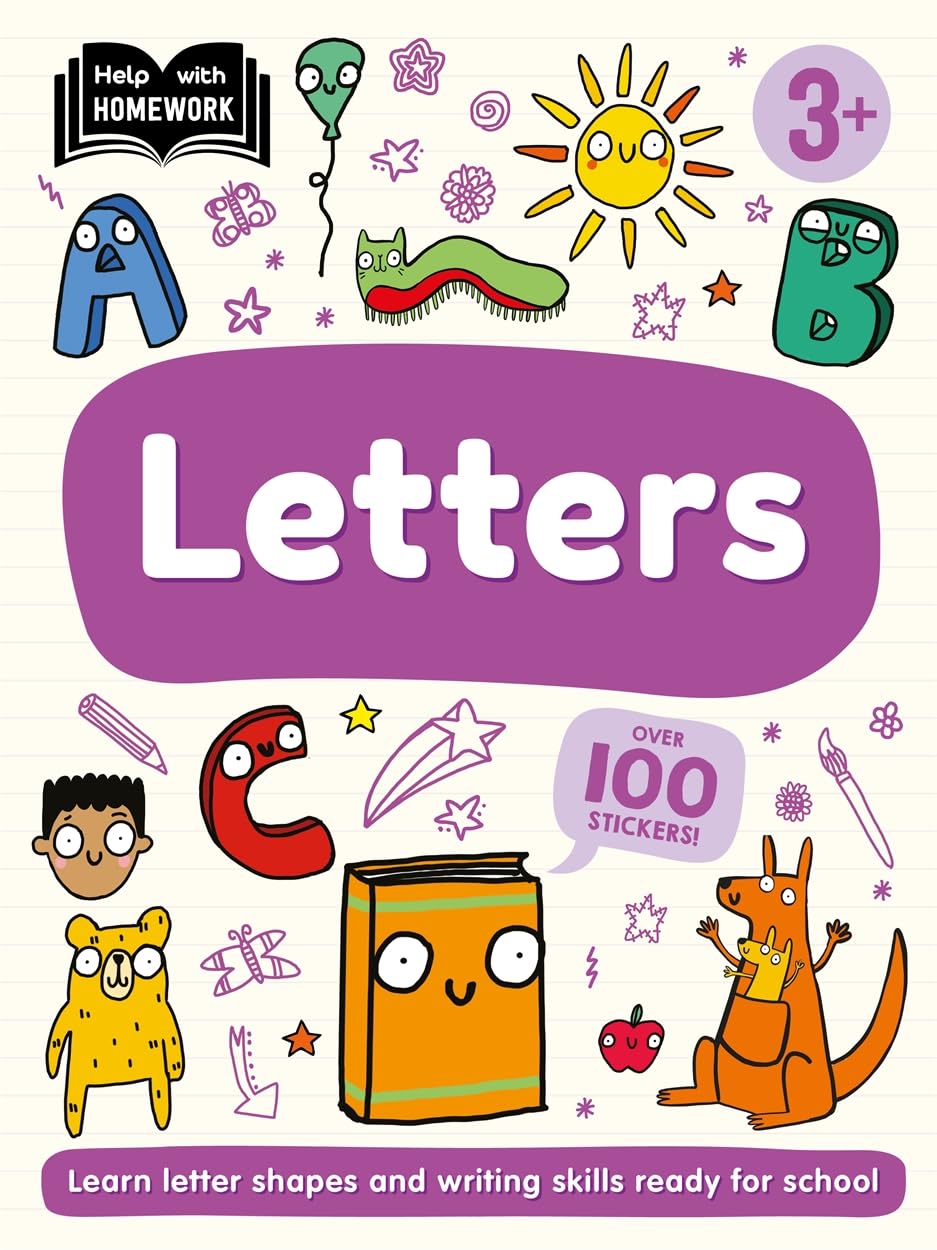 Help With Homework: 3+ Letters