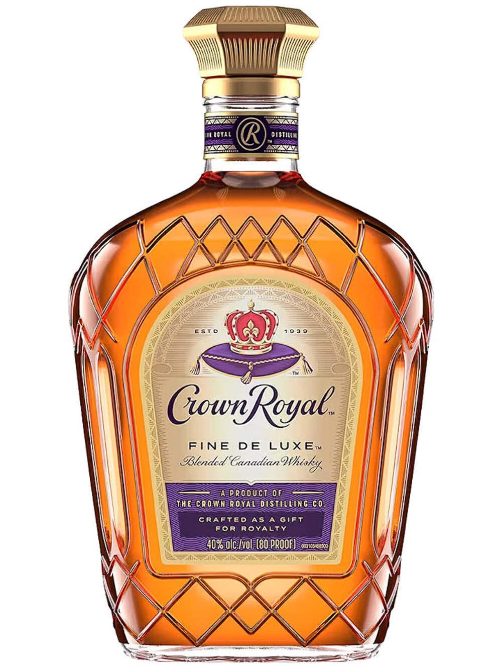 Crown Royal Blended Canadian Whisky 40% Vol. 1l in Giftbox