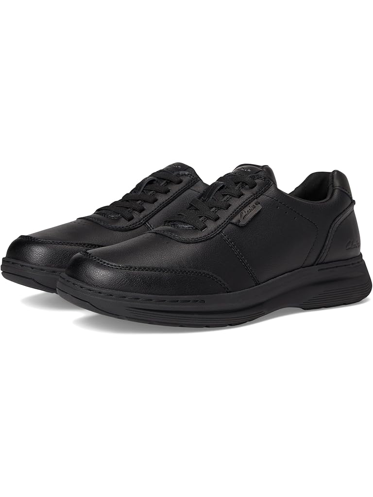 Black Clarks Craftwell Lace