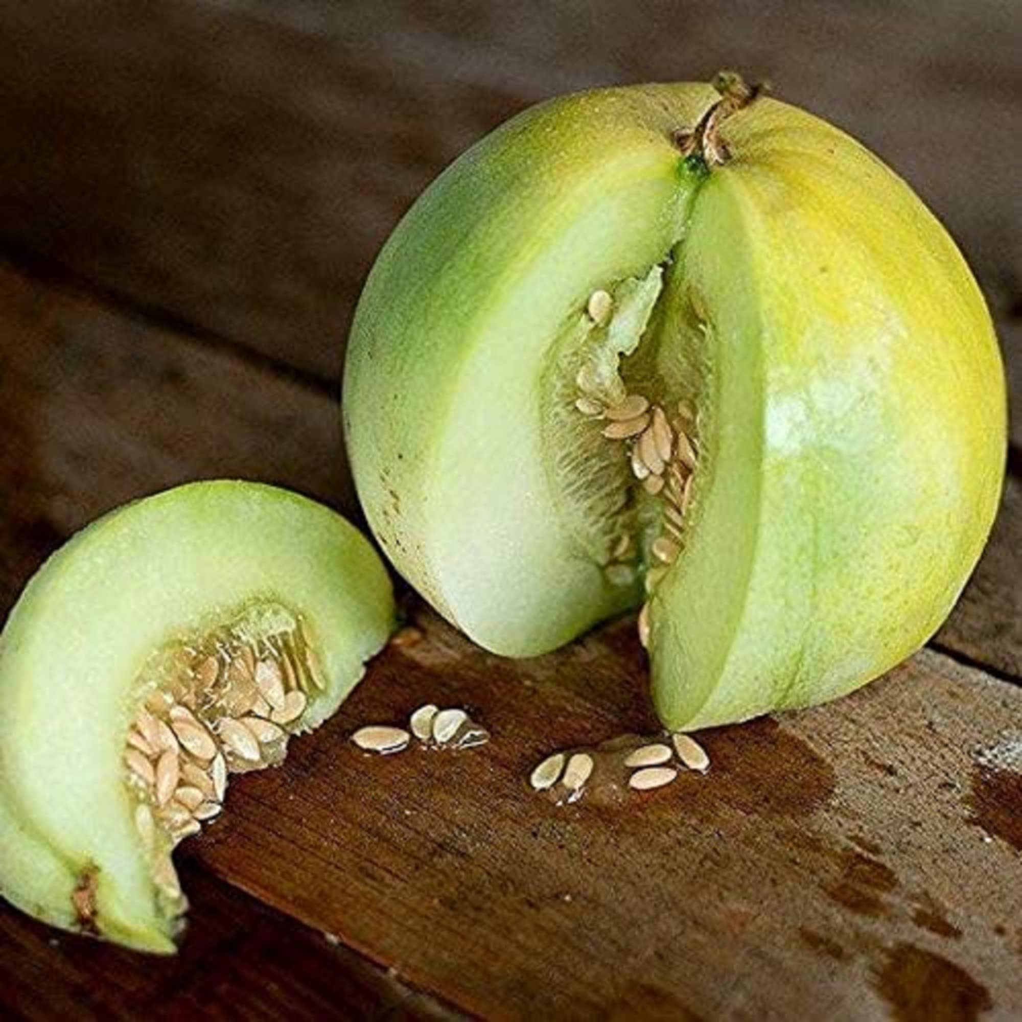 CHUXAY GARDENSakata's Sweet Melon Seed 25 Seeds Heirloom Conomon Plant Sweet Juicy Fruit High Germination Rate Grows in Just Weeks