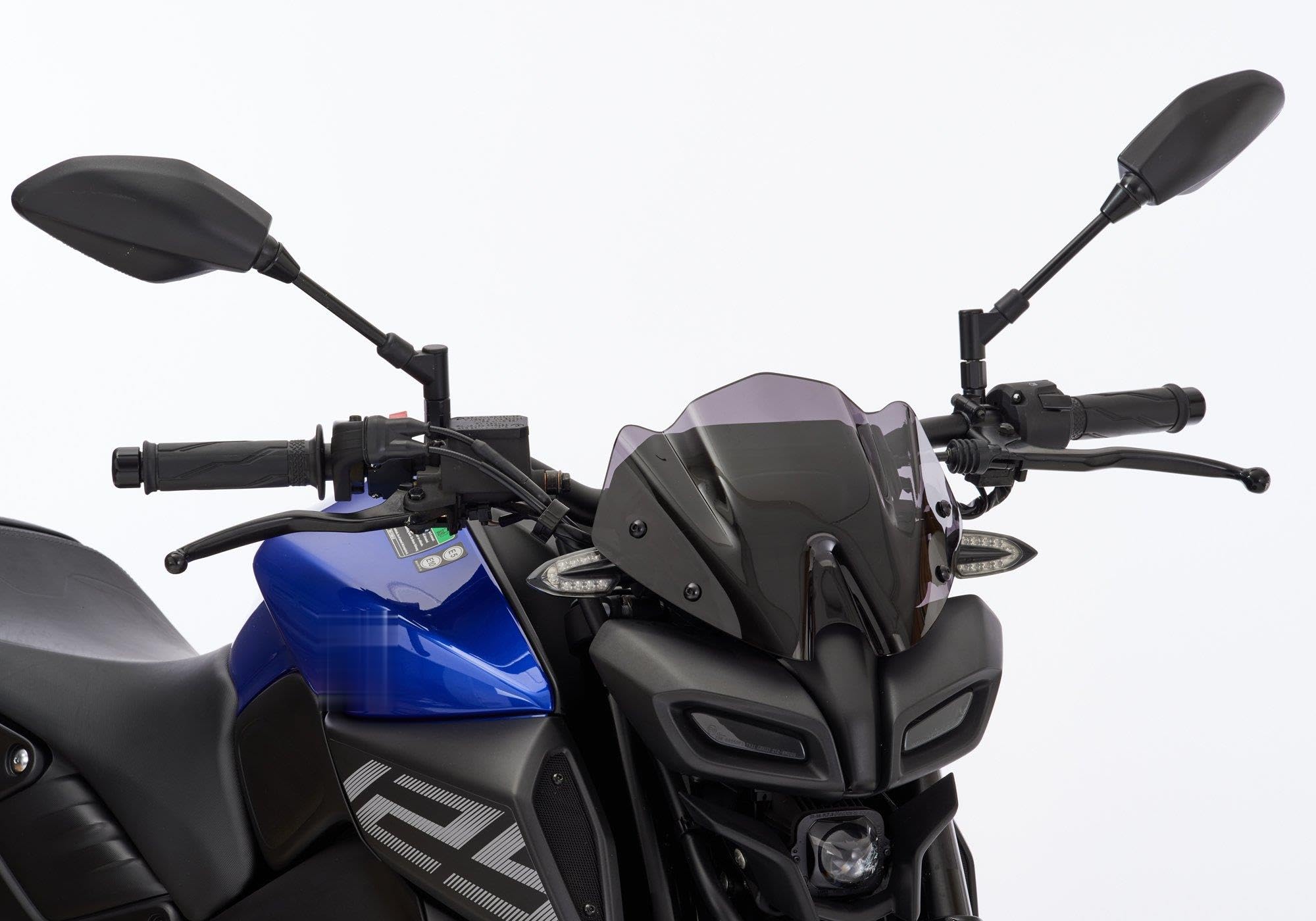 Mini Windscreen ERMAX Windschutzscheibe Für Yamaha MT-125 – Aerodynamisch & Sportlich Ermax Naked Bike Scheiben