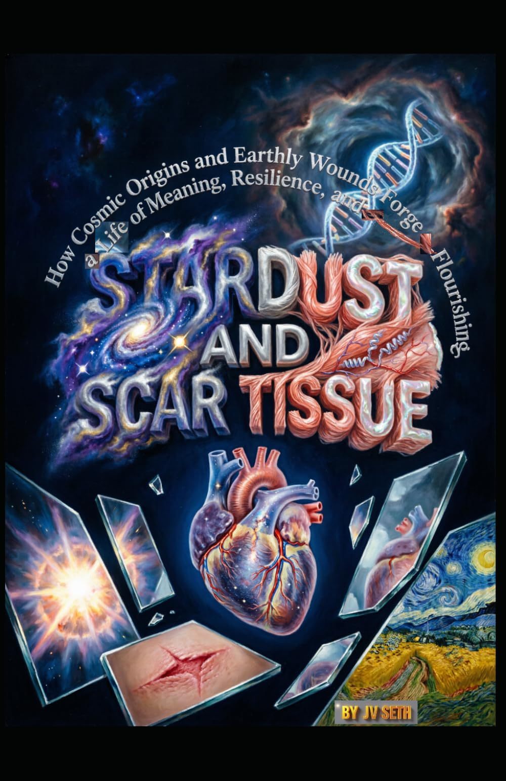 STARDUST AND SCAR TISSUE: How Cosmic Origins and Earthly Wounds Forge a Life of Meaning, Resilience, and Flourishing (Hard Life Problems Worth Solving)
