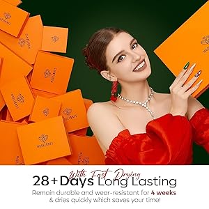 modelones Christmas Gel Nail Polish Set 2 Pcs 15 ML Red Green Classic Winter Colors Soak off U V Led Lamp Needed Manicure Salon DIY Home Gifts for Women Girls