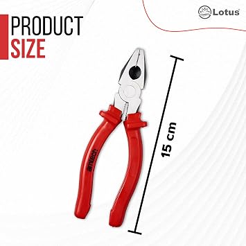 Amtech - 150mm (6in) Superior Combination Pliers, Drop Forged Steel, Slip Guard Handles
