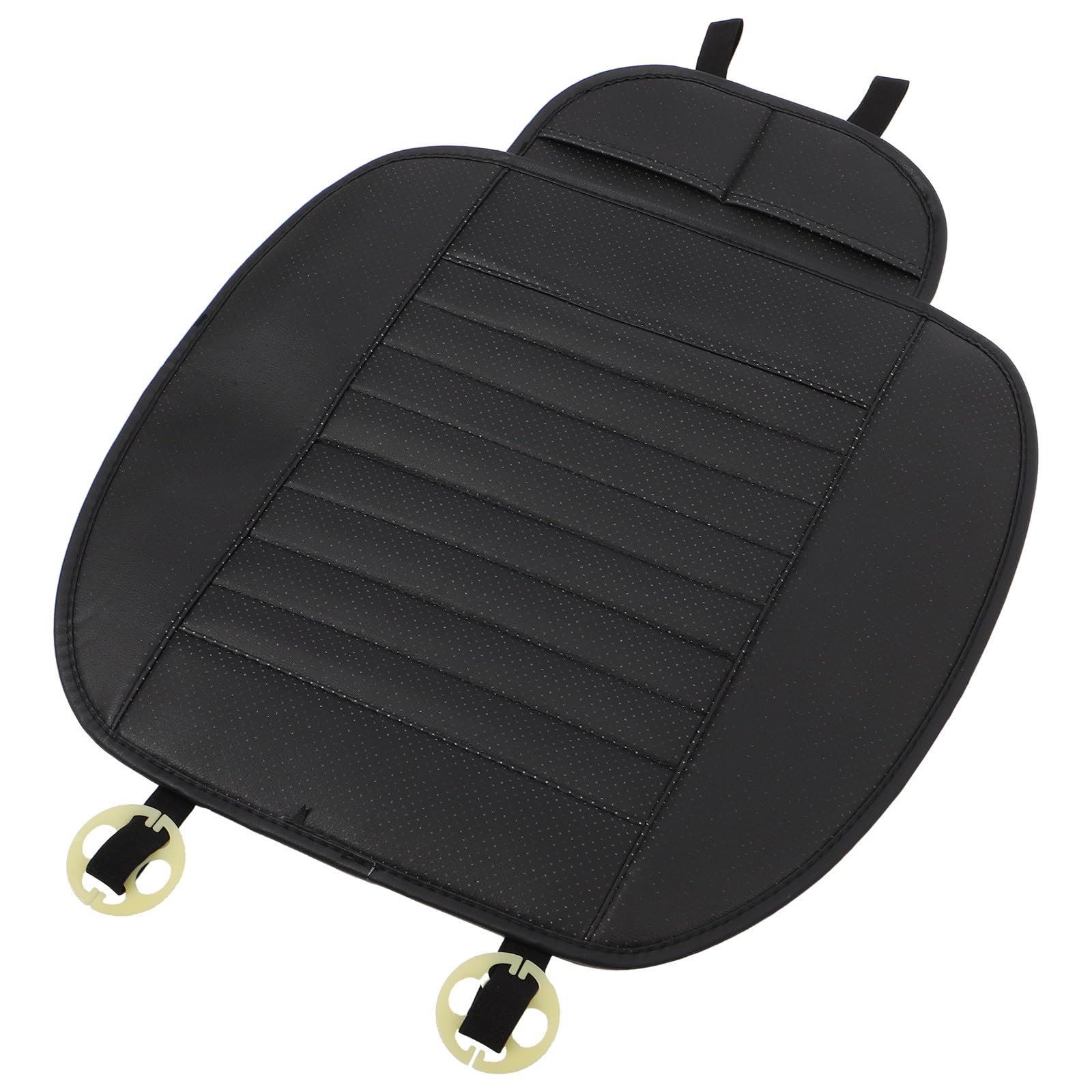 Funda de asiento de coche antideslizante con bolsillo organizador protector de PU 8