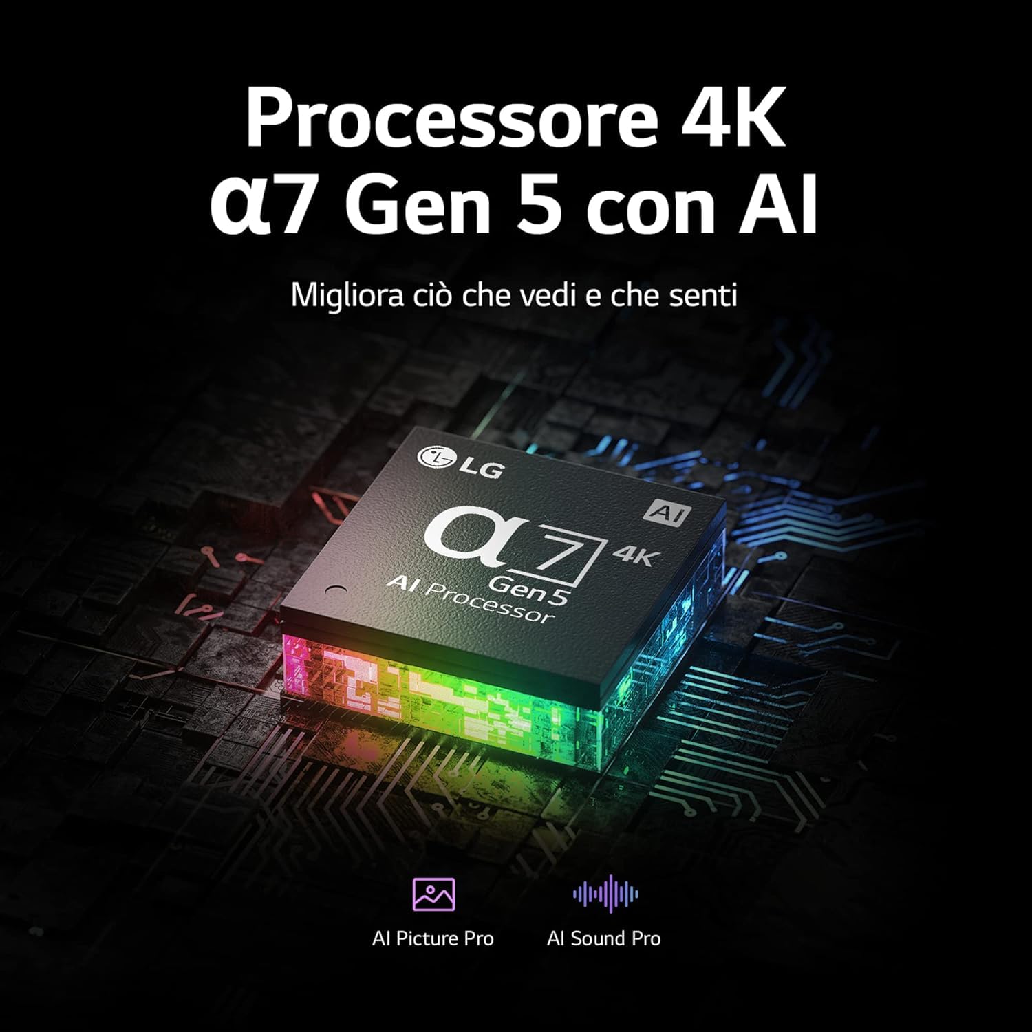 LG 65QNED916QA Smart TV 4K 65" TV Mini LED QNED91 2022 con Processore α7 Gen 5, Precision Dimming Pro, Dolby Vision, 2 HDMI 2.1 @48Gbps, VRR, Google Assistant e Alexa, Wi-Fi, webOS 22